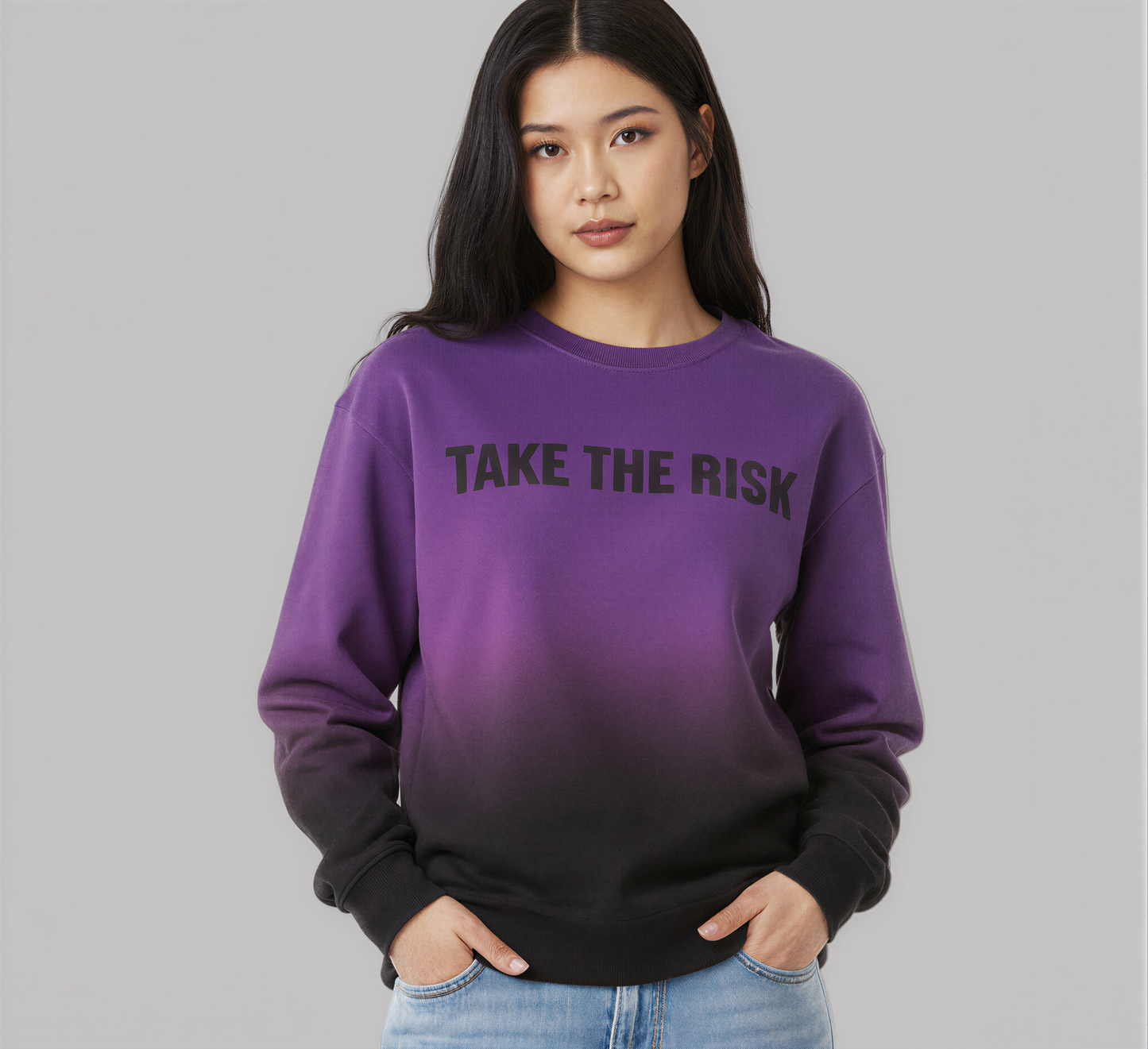 Midnight Fade Oversized Sweater