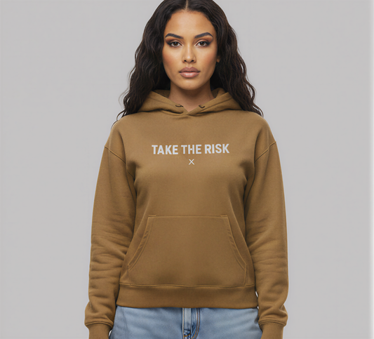 Take The Risk Hoodie – Sand