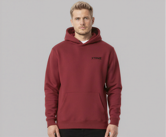 Essential XTRME Hoodie – Burgundy (Men)