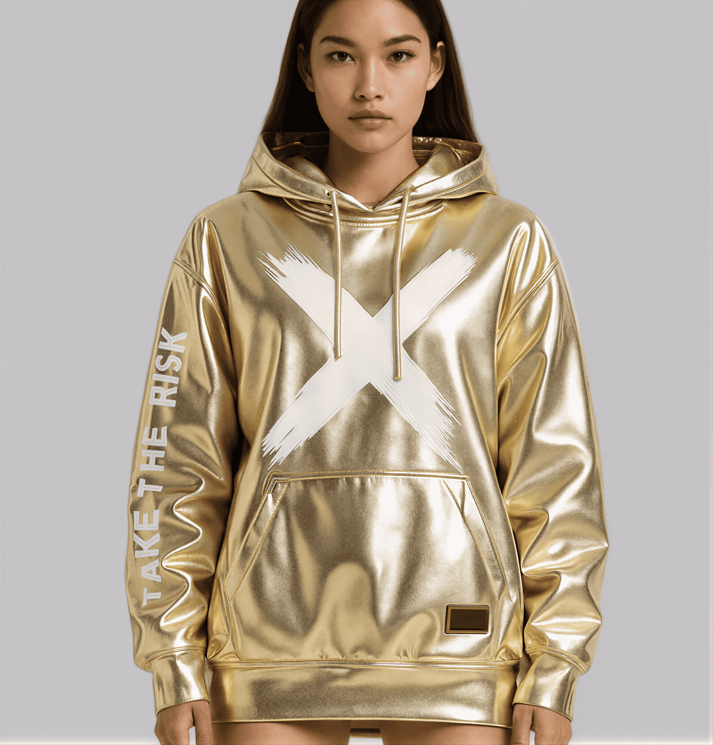 Hoodie Gold Chrome Era
