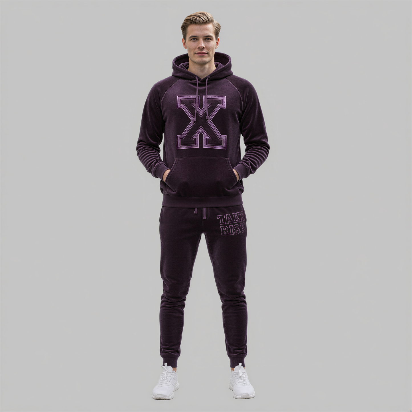 Velour Set – Dark Purple