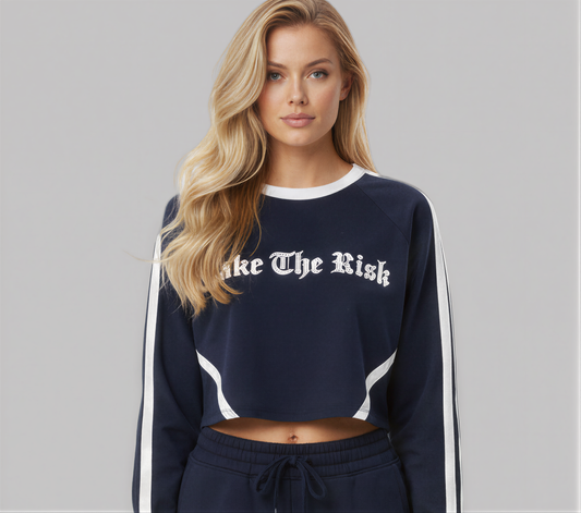 Crop Top - Navy