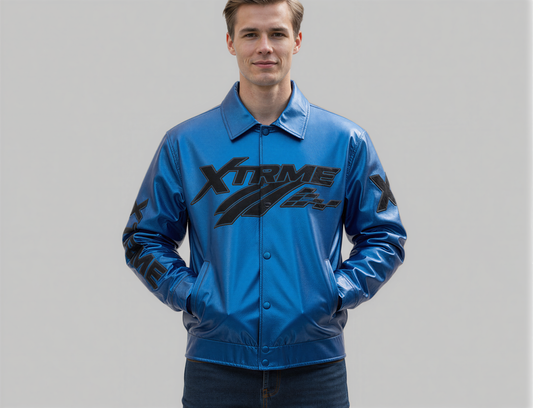 Racer Jacket – Royal Blue