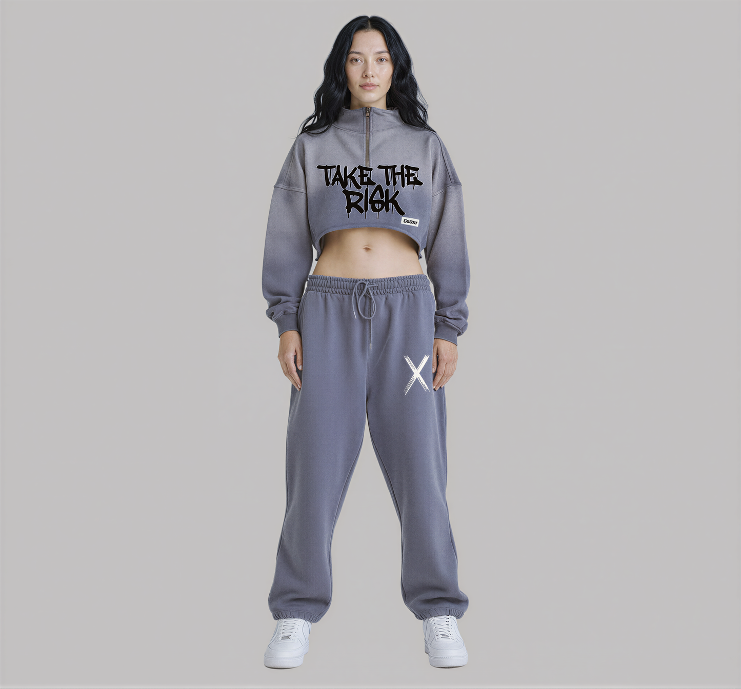 Take The Risk Tracksuit – Grey