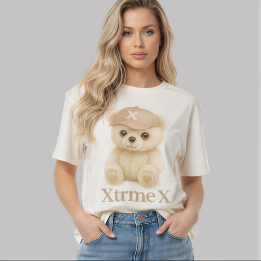 Hugs tee Bear beige