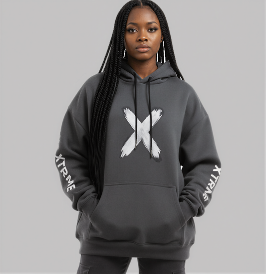 Grey Vision Hoodie – Grey