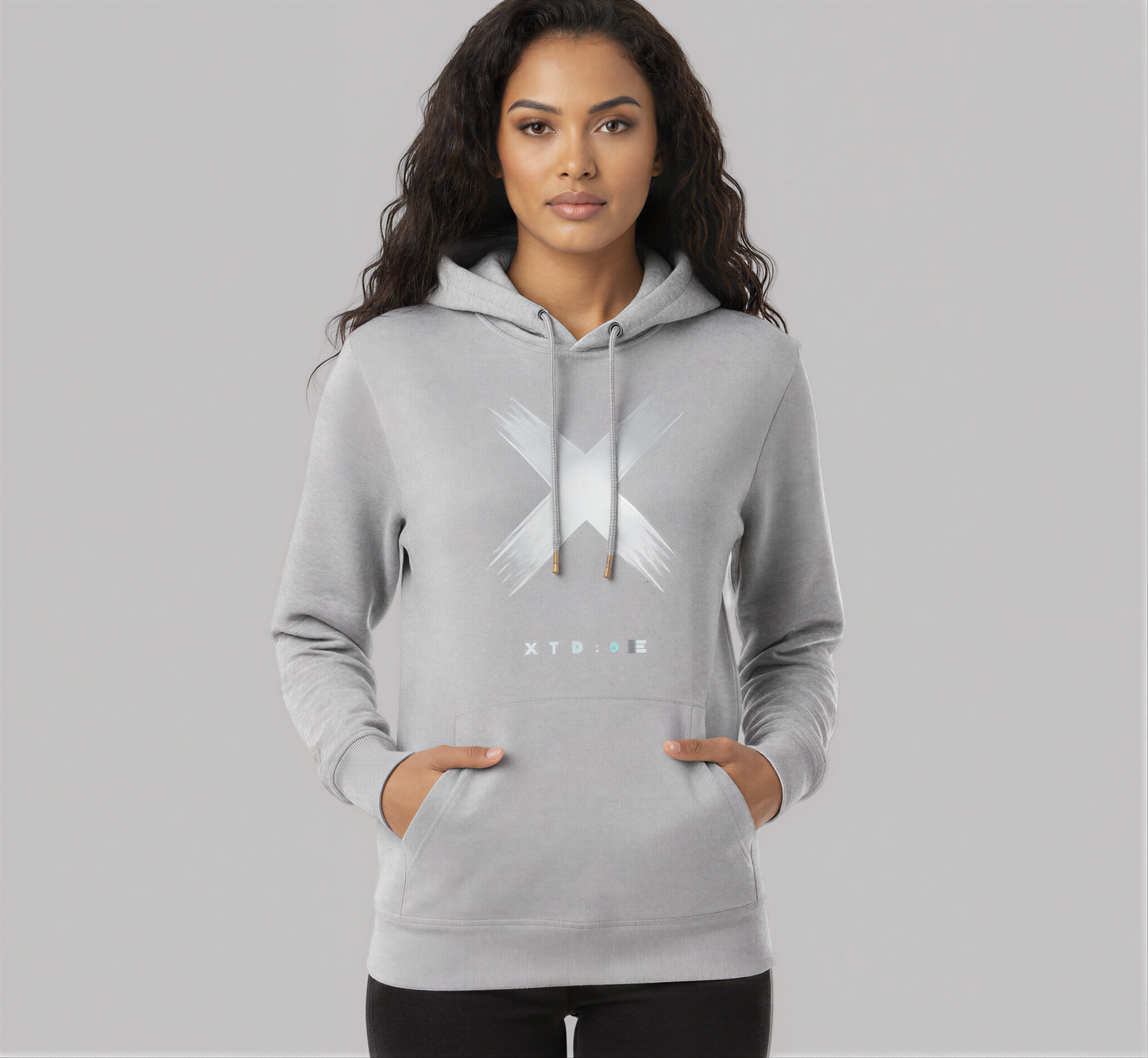 Silver Mark Hoodie – Grey