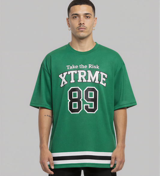 Take The Risk Tee - Green 89