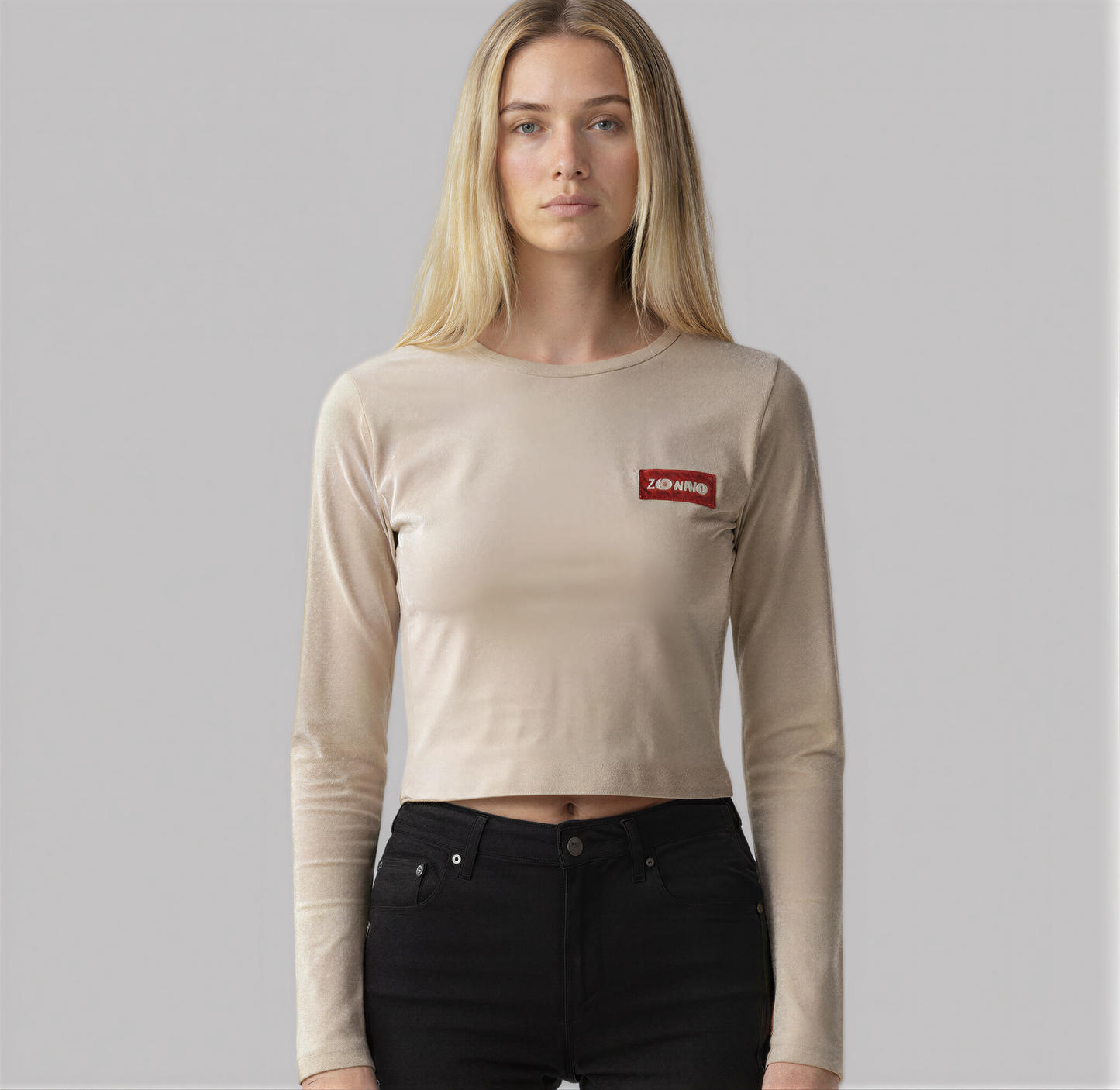 Soft-Blush Crop Top – Blush