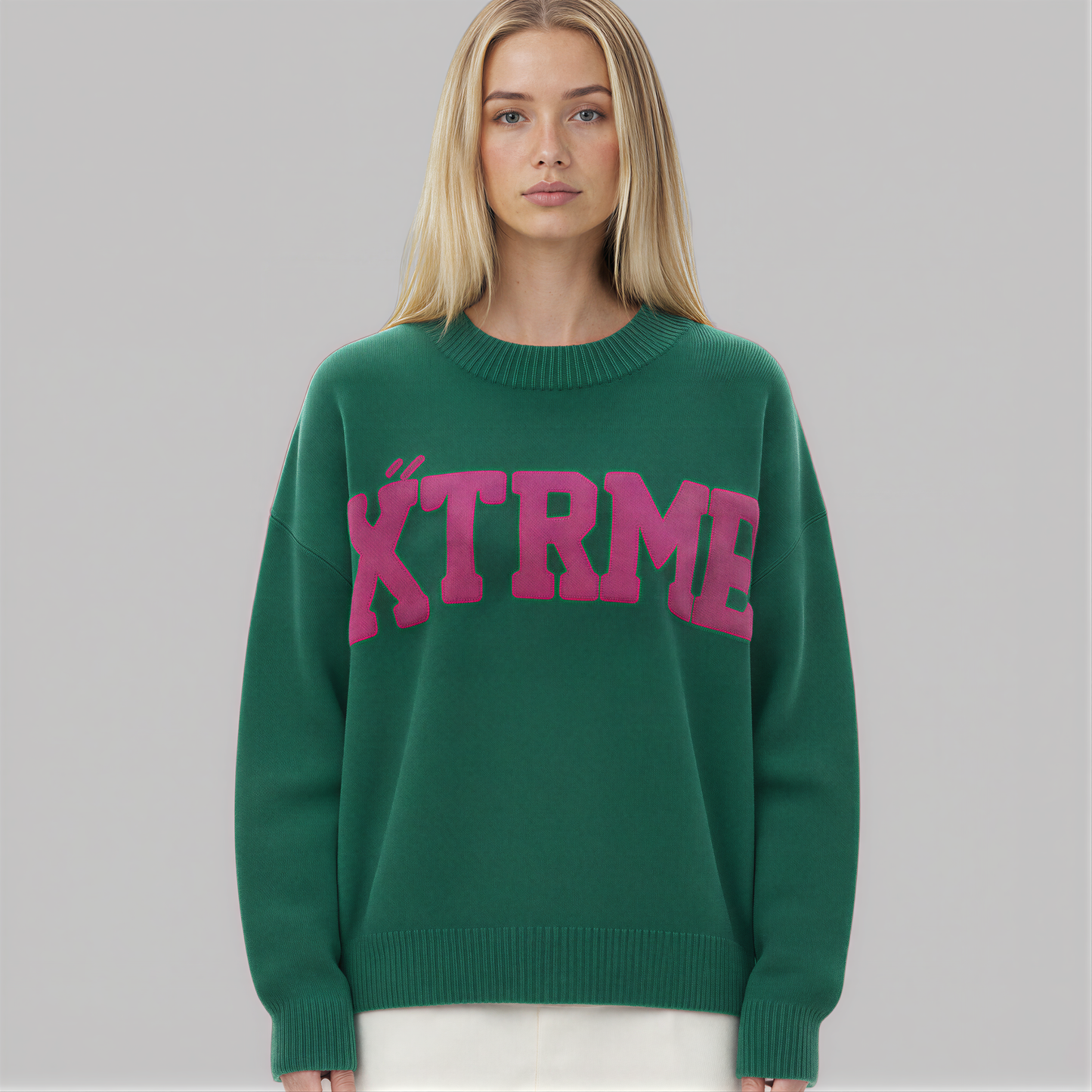Knit Sweater – Green