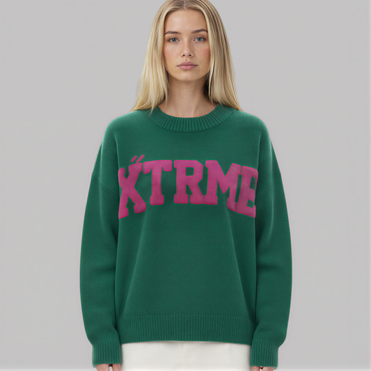 Knit Sweater – Green