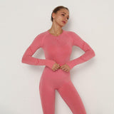 Bright pink Yoga Set.