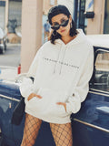 street casual plus size hoodie.