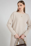 Knitted Oversize Sweater Pullover - The Woman Concept