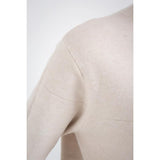 Long Sleeve Suit Pocket Knitted Sweater - The Woman Concept