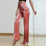 Glitter Flare Leg Pants