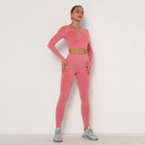 Bright pink Yoga Set.