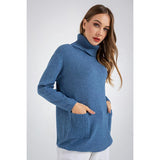 Casual Loose Knitted Oversize  Sweater - The Woman Concept