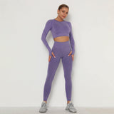 Purple Yoga set.