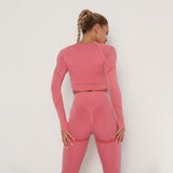 Bright pink Yoga Set.